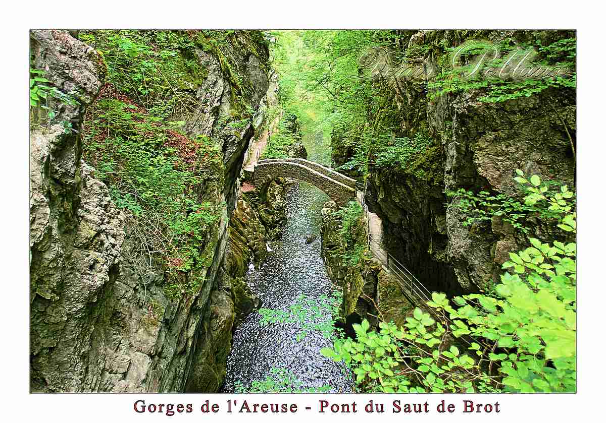 Pont du Saud de Brot sur L'Areuse